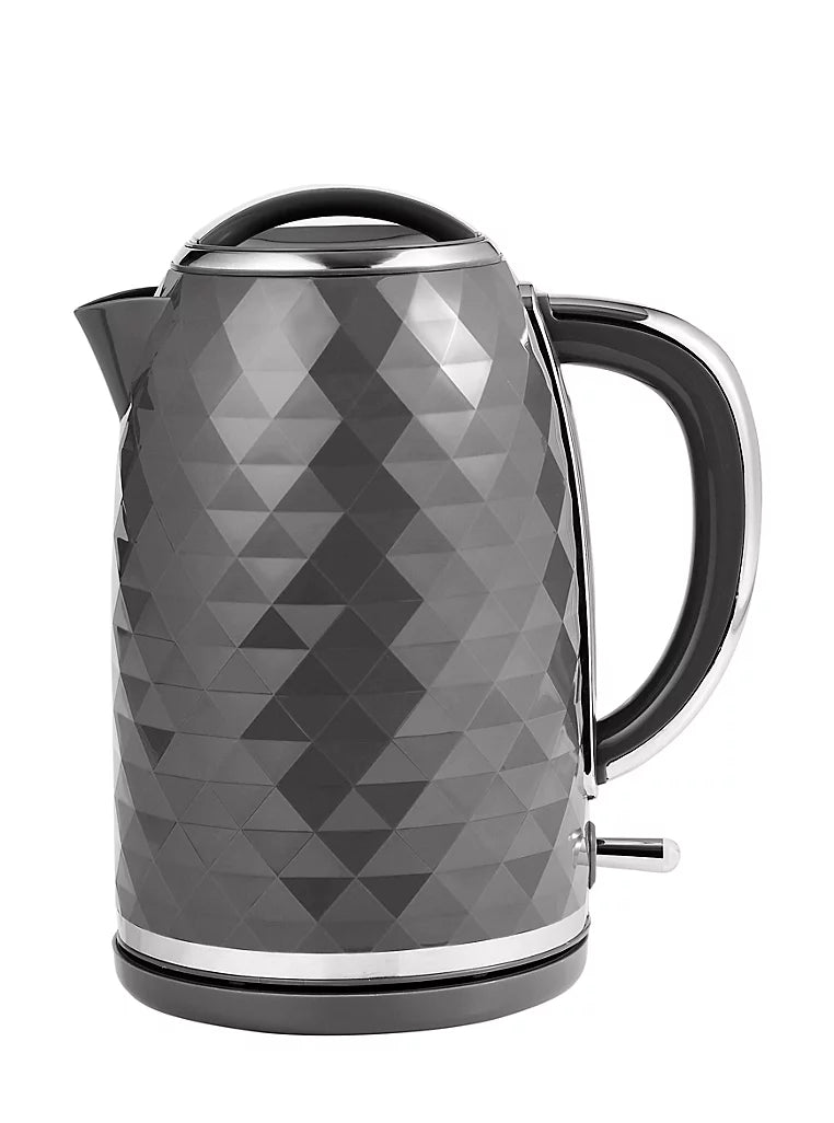 Diamond Textured Fast Boil 1.7L Kettle Kitchen Appliance