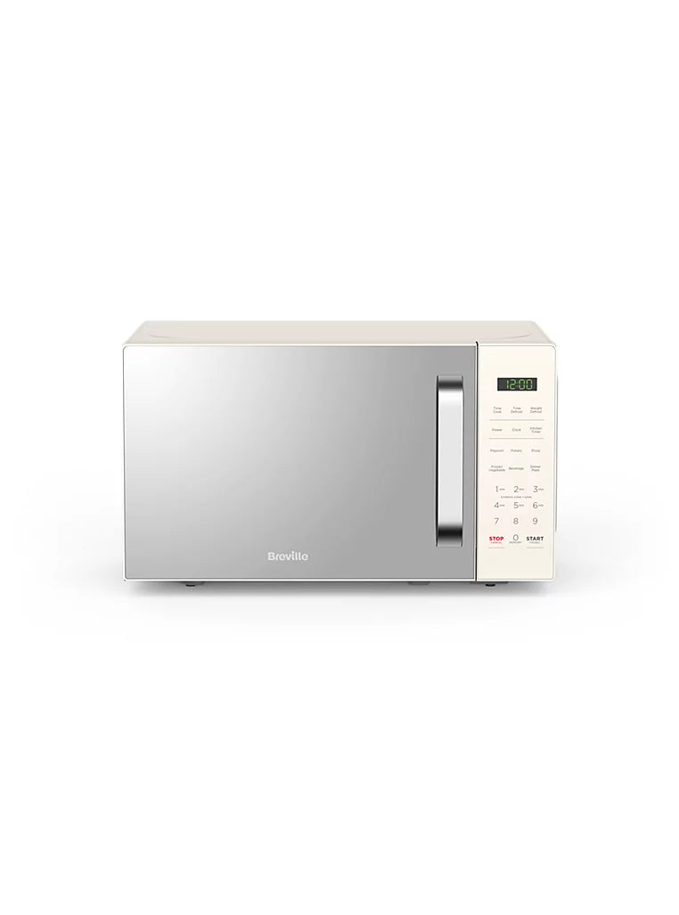 Breville 17L Digital Microwave 800W Kitchen Appliance- Cream