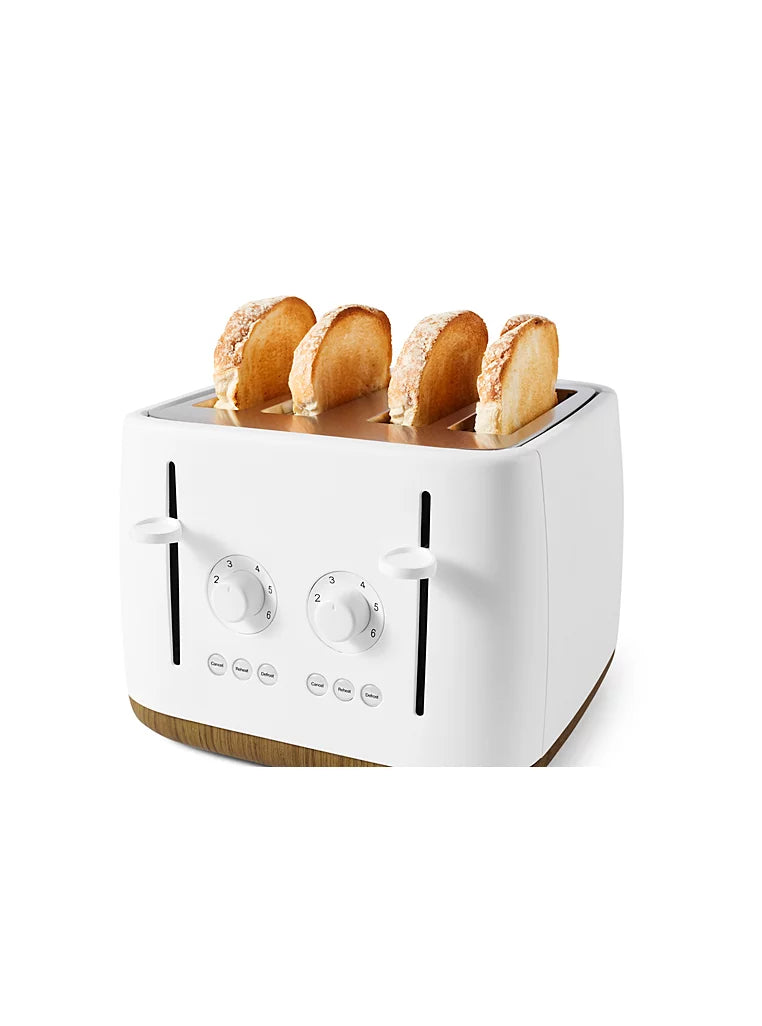 Matte Scandi 4 Slice Electric Toaster Kitchen Appliance