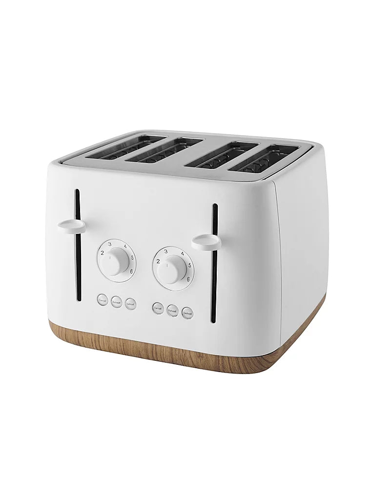 Matte Scandi 4 Slice Electric Toaster Kitchen Appliance