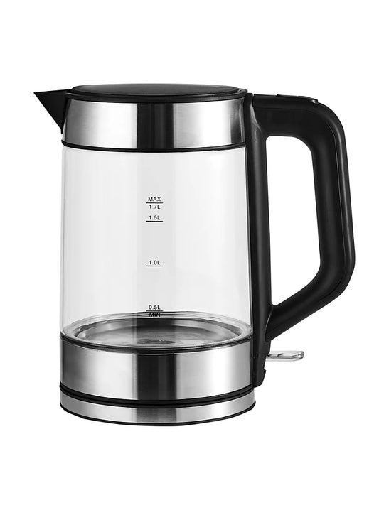 Glass Fast Boil 1.7L Electric Kettle Kitchen Appliance